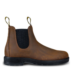 REBEL Urban Retro Classic Chelsea Boot Rustic Brown