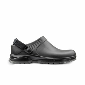 REBEL Cruiza Medi-Pro Slip-on Clog Black and Grey